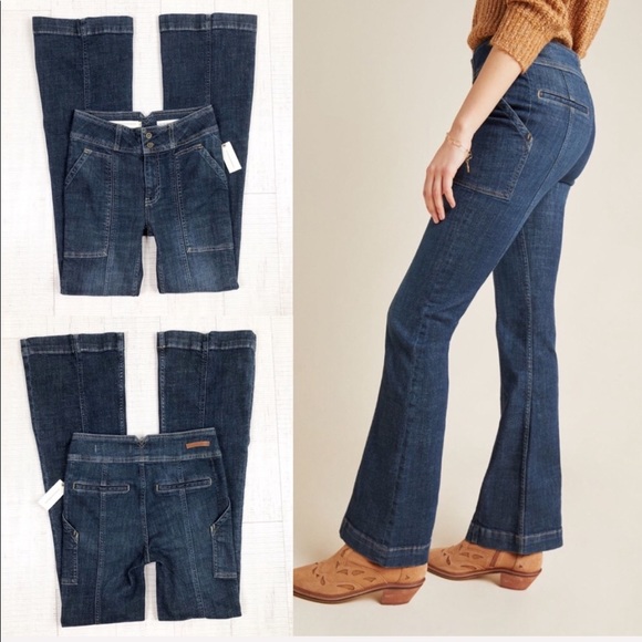 Anthropologie Denim - Anthropologie Pilcro High Rise Utility Jeans 25